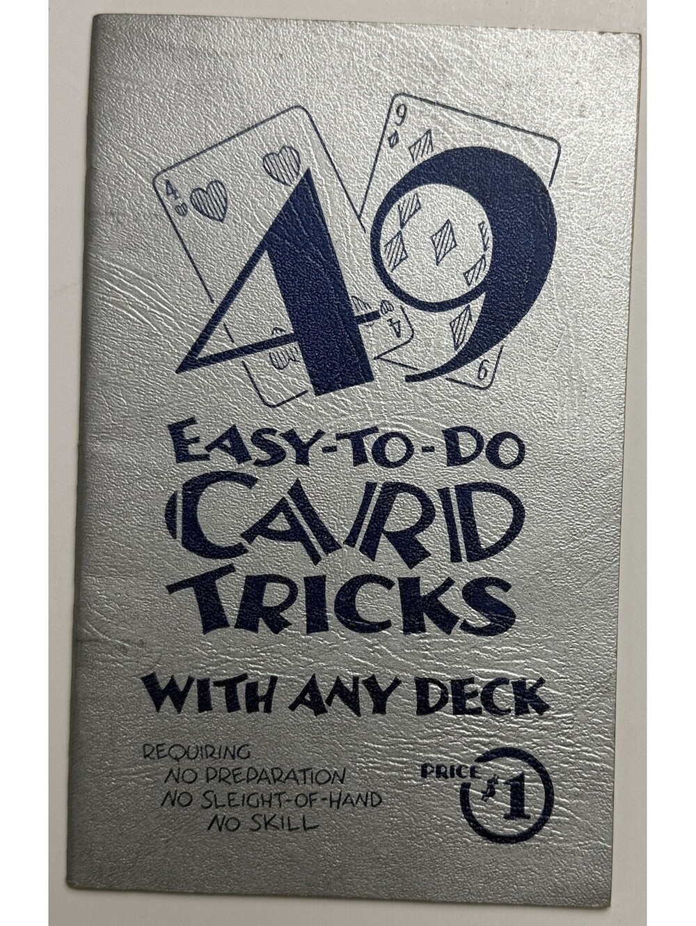 49 Easy To Do Card Tricks Card Magic Games Activities PB